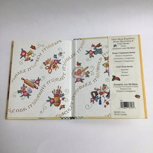 Mary Engelbreit's Spring Easy Craft Book Mini Hardcover by Charlotte Lyons 1997 - Picture 10 of 10